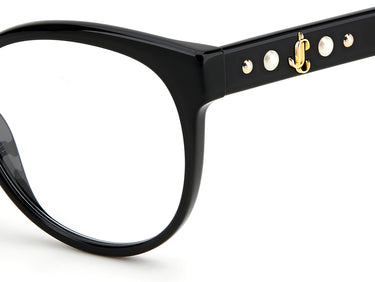 Designer Women Jimmy Choo Eyeglasses: JC336 - Black- SpecSMART Eye Clinic (Zoom View)